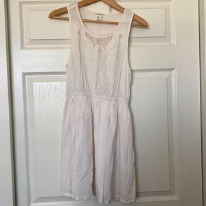 Cute juniors cream dress